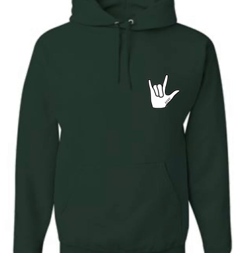 Forest Green Hoodie